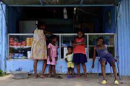 verkaufsstand, riviere banane, rodrigues