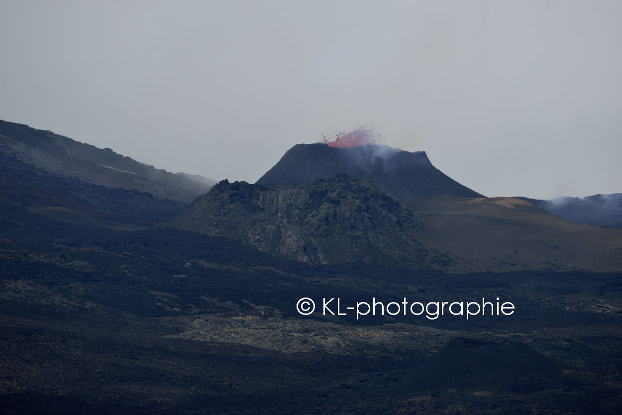 vulkanausbruch am piton de la fournaise